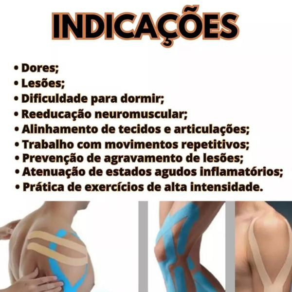 Imagem de Kinesio Taping Rolo com 5 metros Goldlife Rosa