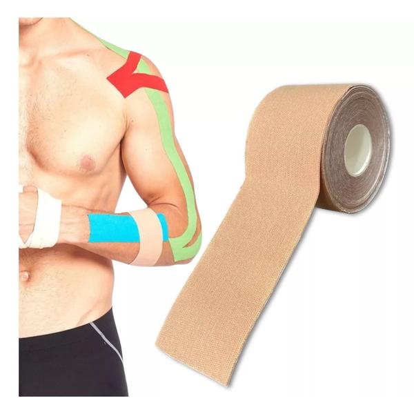 Imagem de Kinesiology Tape Fita Kinésio Sportstape Bandagem Elástica