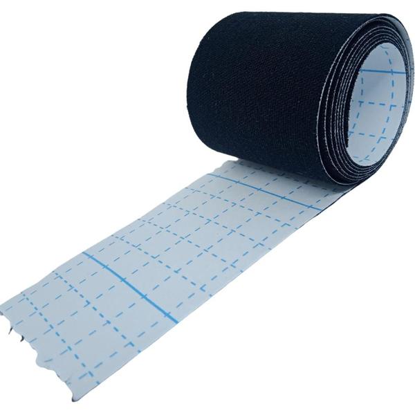 Imagem de Kinesiotape Fita Elástica Adesiva Sports Tira Autocolante Esportiva 5cm x 01 Metro - Vitaltape - Cor Preta