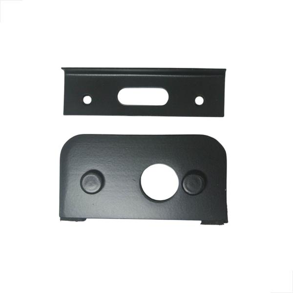 Kit 01 Alumínio Porta De Vidro Pivotante V/a - Preto - Mettallfleck Imagem de Kit 01 Alumínio Porta De Vidro Pivotante V/a - Preto