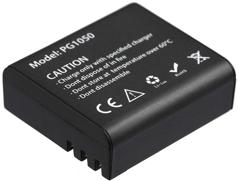 Kit 02 Bateria Eken Original PG1050 Li-Ion 3.7 v 1050mAh Extra para Câmera H9R SJCAM H9RS S60 M10 Imagem de Kit 02 Bateria Eken Original PG1050 Li-Ion 3.7 v 1050mAh Extra para Câmera H9R SJCAM H9RS S60 M10