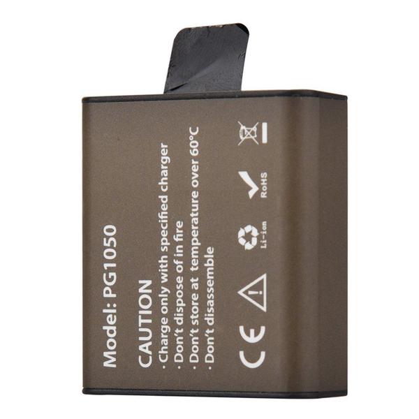 Kit 02 Bateria Eken Original PG1050 Li-Ion 3.7 v 1050mAh Extra para Câmera H9R SJCAM H9RS S60 M10 Imagem de Kit 02 Bateria Eken Original PG1050 Li-Ion 3.7 v 1050mAh Extra para Câmera H9R SJCAM H9RS S60 M10