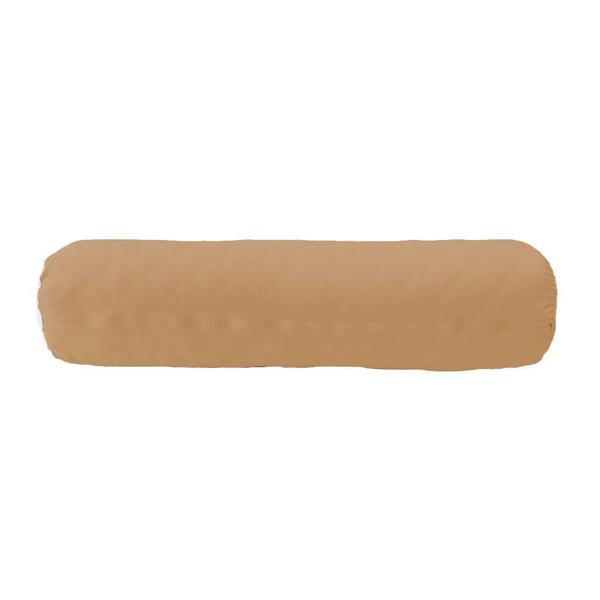 Kit 02 Capas para Rolo de Cabeceira Solteiro 85x20cm Nude e Cru Arrumadinho - Arrumadinho Enxovais Imagem de Kit 02 Capas para Rolo de Cabeceira Solteiro 85x20cm Nude e Cru Arrumadinho