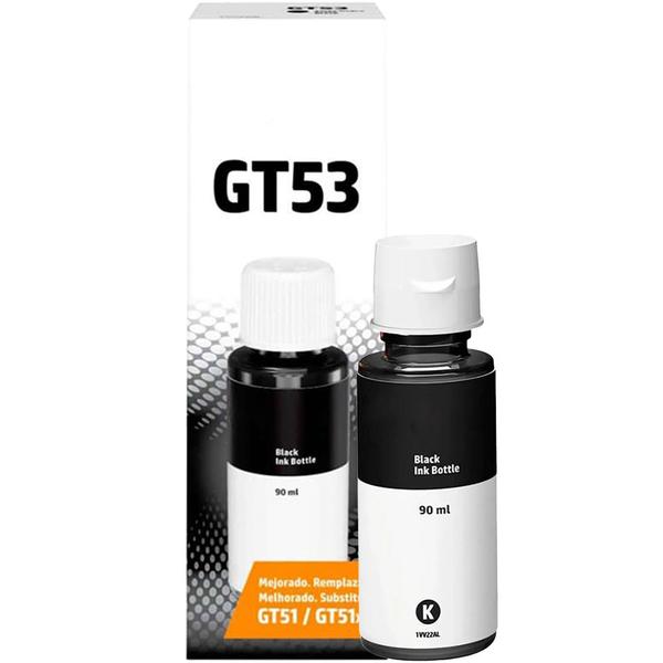 Kit 02 Garrafa de Tinta GT53 Preto 90ML Para tank 5810 - INK TANK HEW PACK Imagem de Kit 02 Garrafa de Tinta GT53 Preto 90ML Para tank 5810