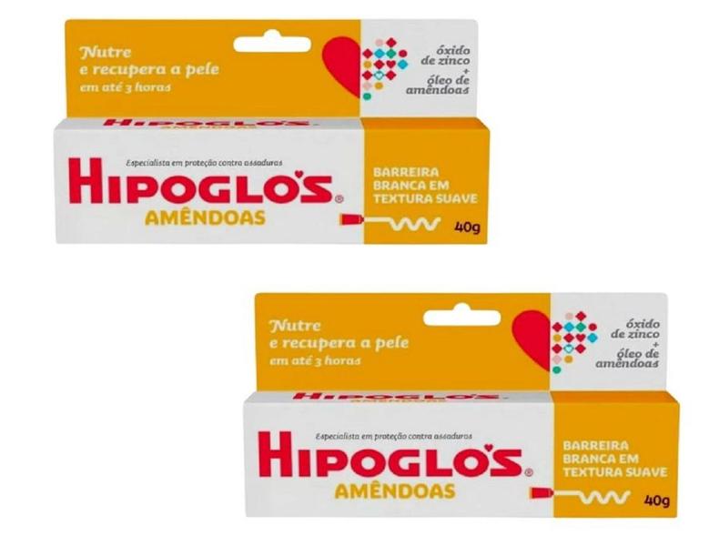 Imagem de Kit 02 Hipoglós Amêndoas Pomada 40 Gr - Johnsons & Johnsons