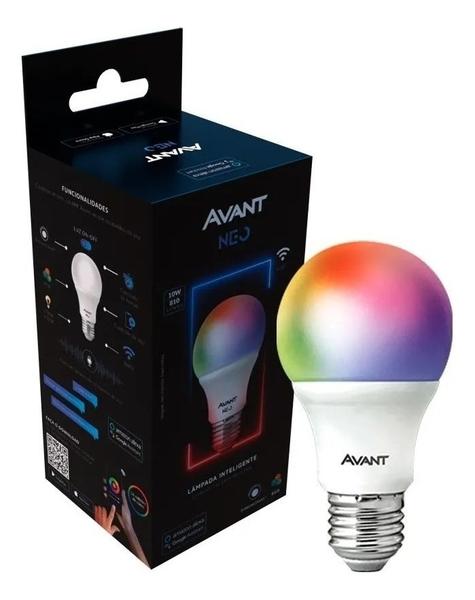 Imagem de Kit 02 Lâmpadas Inteligente Bivolt 10w E27 Branca - Rgb/wifi Cor Da Luz Rgb