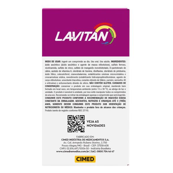 Imagem de Kit 02 Lavitan A-Z Mulher com 60 comprimidos - Cimed