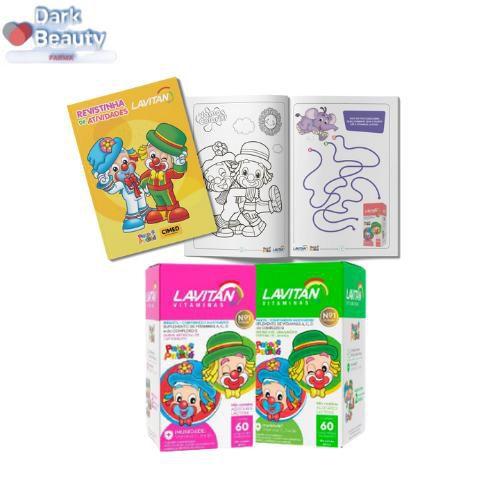 Imagem de kit 02 Lavitan Infantil Sabores Tutti-Frutti Laranja - Cimed