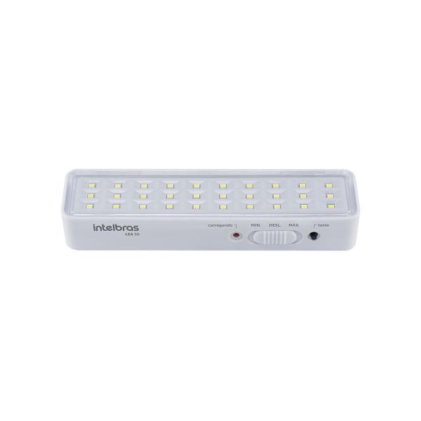 Imagem de Kit 02 Luminária Luz de Emergência LEA 30 Leds Intelbras Autônoma Recarregavel bivolt