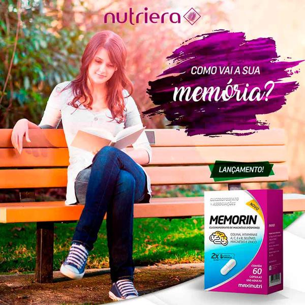 Imagem de Kit 02 Memorin Fosforo mais Vitaminas 60 Capsulas Maxinutri