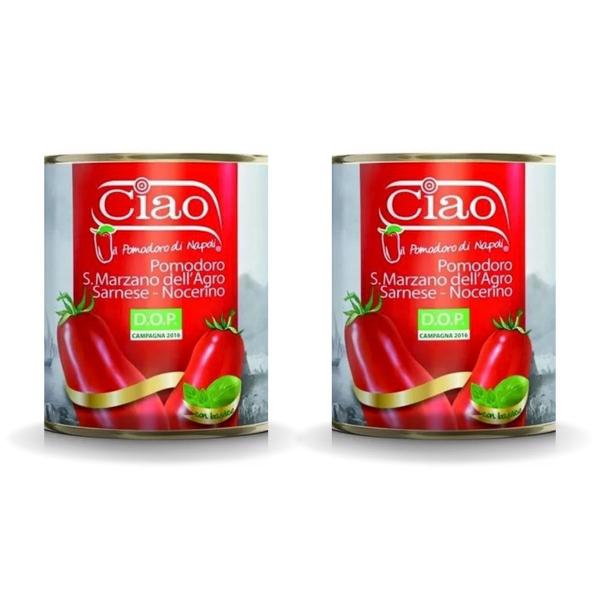 Imagem de kit 02 Molho De Tomate Pelato Ciao San Marzano D.O.P. 800kg