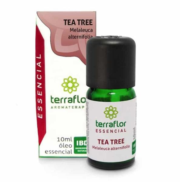 Kit 02 Óleos Essenciais De Lavanda E Tea Tree Terraflor - Terra Flor Aromateria Imagem de Kit 02 Óleos Essenciais De Lavanda E Tea Tree Terraflor