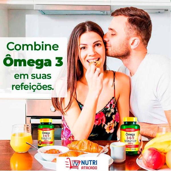 Imagem de Kit 02 Ômega 3-6-9 1000Mg 120 Capsulas Maxinutri