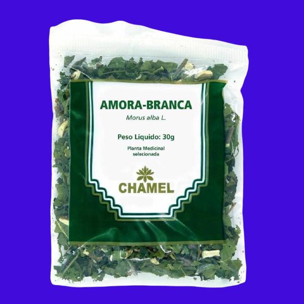 Imagem de Kit 02 Pacote De Chá De Amora Branca 30g - Chamel