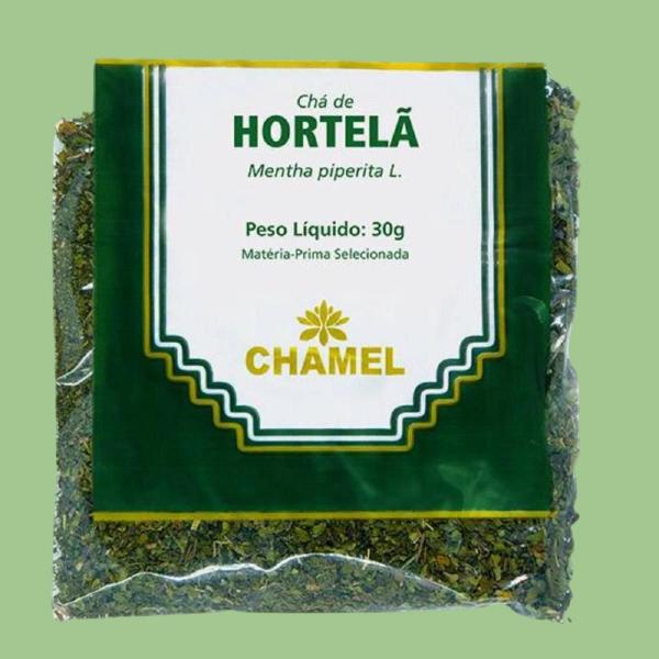 Imagem de Kit 02 Pacote de Chá de Hortelã 30g - Chamel