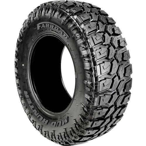 Imagem de Kit 02 Pneu Farroad 35x12.50r17 Mud Hunter 121q Letra Branca