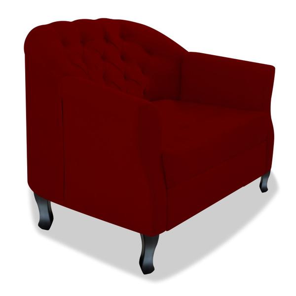 Imagem de Kit 02 Poltrona Julia A02 Suede - ADJ Decor