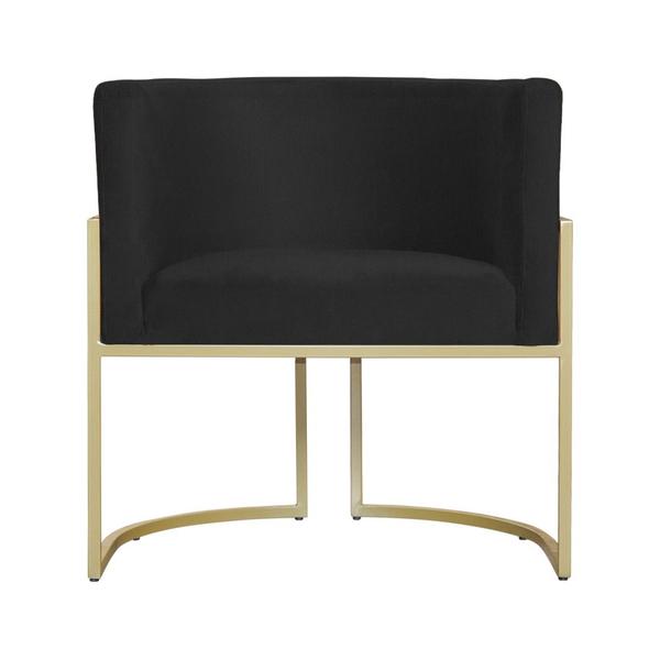 Imagem de Kit 02 Poltronas Decorativa Luana Base em Metal Suede - MALTA DECOR