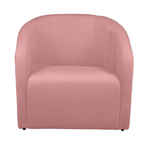 Imagem de Kit 02 Poltronas Decorativa para Sala Cadeira Estofada Recepção Escritório Veludo