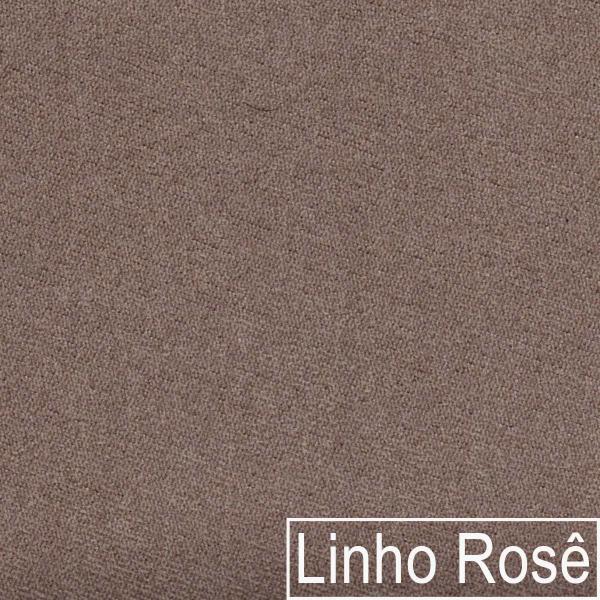 Imagem de Kit 02 Poltronas Decorativas Luna Base de Ferro Dourado Linho