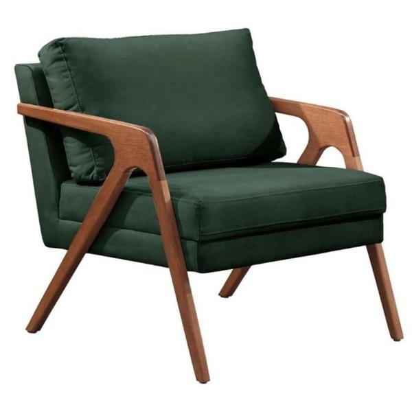 Imagem de Kit 02 Poltronas Decorativas Madeira Maciça Super Luxo Mona - Zahav Estofados