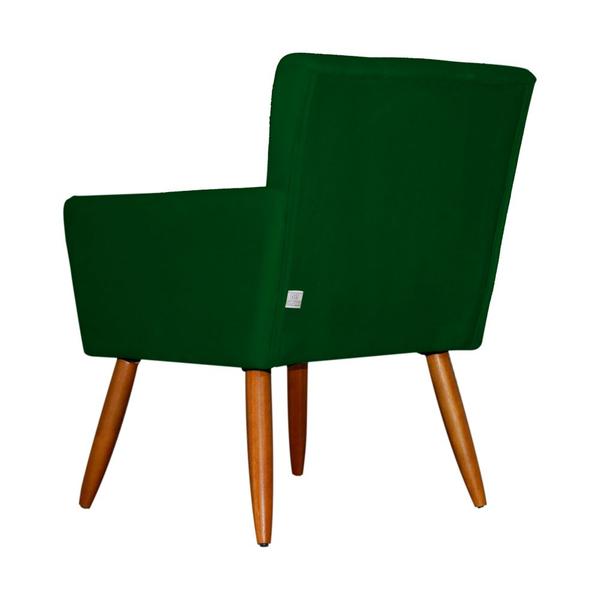 Imagem de Kit 02 Poltronas Decorativas Onix Suede Verde - DS Estofados