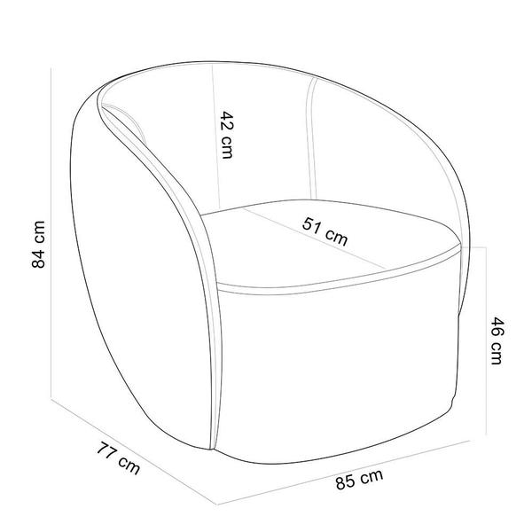 Imagem de Kit 02 Poltronas Decorativas Para Sala de Estar Living Gliese K01 Veludo Verde - Lyam Decor