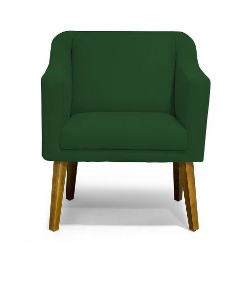 Imagem de Kit 02 Poltronas Gabriela Suede Verde - Meu Lar Decorações