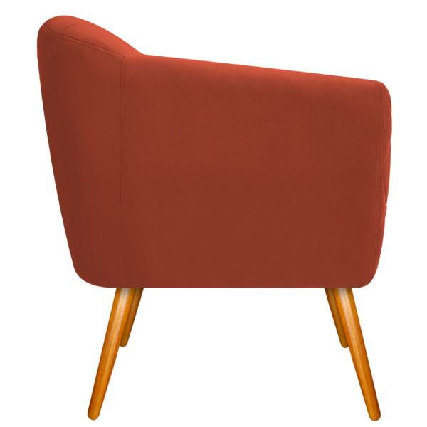 Imagem de Kit 02 Poltronas Grazi Pés Palito Suede - ADJ Decor