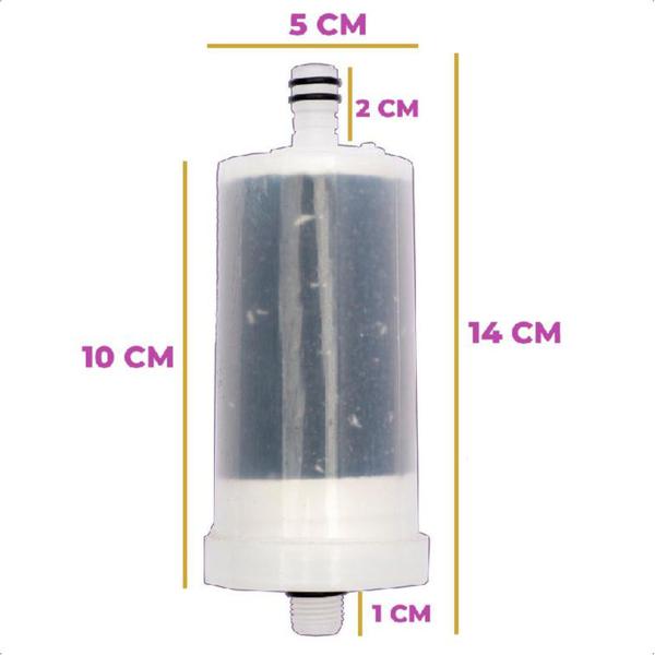 Imagem de Kit 02 Refil Pro Saude Blindado Vela Carvão Ativado Torneira Filtro