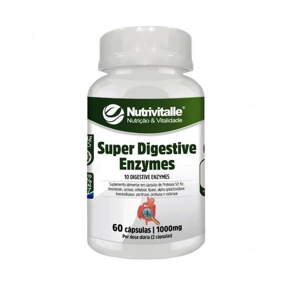 Imagem de Kit 02 Super Digestive Enzymes 1000Mg 60Caps Nutrivitalle