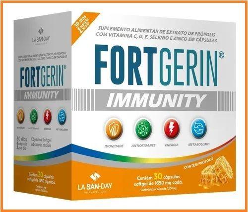 Imagem de Kit 02 Suplemento Fort Gerin Imunity Com 30Cps - La San Day