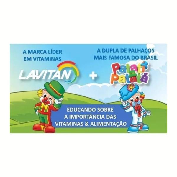 Imagem de Kit 02 Suplemento Lavitan Kids Lima-Limão 60Cp  Cimed