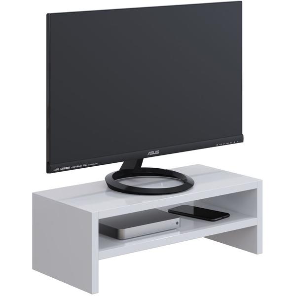 Imagem de Kit 02 Suportes Para Monitor Stand Home Office Lap 63 cm L03 Branco - Lyam