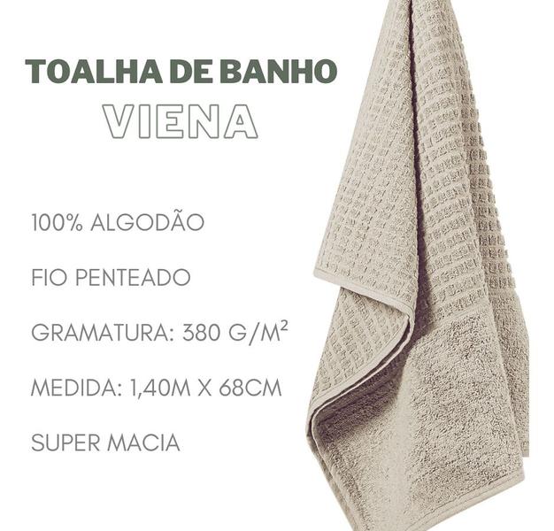 Imagem de Kit 02 toalhas De Banho Vienna 100% Algodão