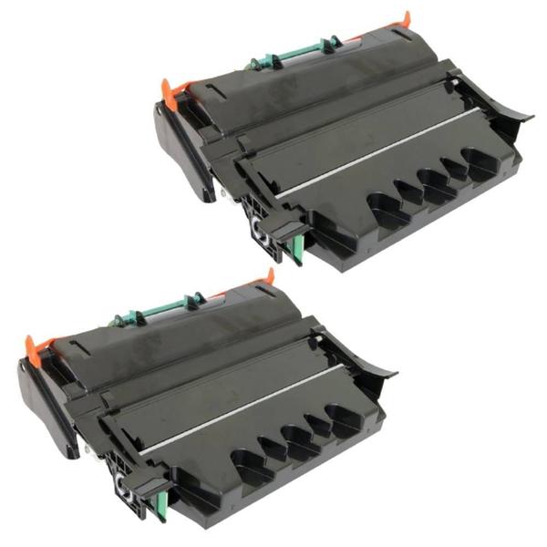 Imagem de Kit 02 toner T650 Compatível para impressora lexmark T650 25k