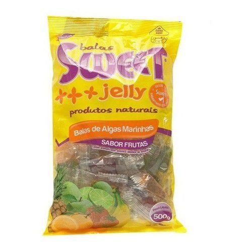 Kit 03 Balas De Algas Marinhas Sweet Jelly Sabor Frutas 500g Imagem de Kit 03 Balas De Algas Marinhas Sweet Jelly Sabor Frutas 500g