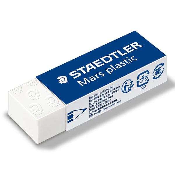 Imagem de Kit 03 Borracha Staedtler Mars Plastic