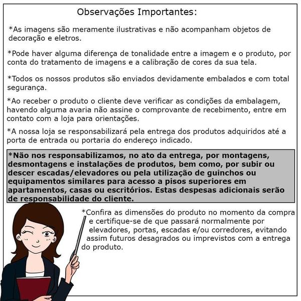 Imagem de Kit 03 Cadeiras de Escritório Presidente e Diretor Giratória com Regulagem de Altura Akon PU Sintético Preto G56 - Gran Belo