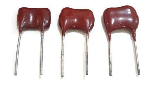 Imagem de Kit 03 Capacitor Mica Prata 540pf 500v 5%