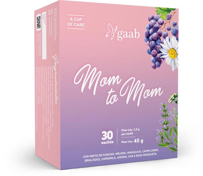 Imagem de Kit 03 Chás Mom to Mom Gaab - Chás para Mães (30 Sachês)