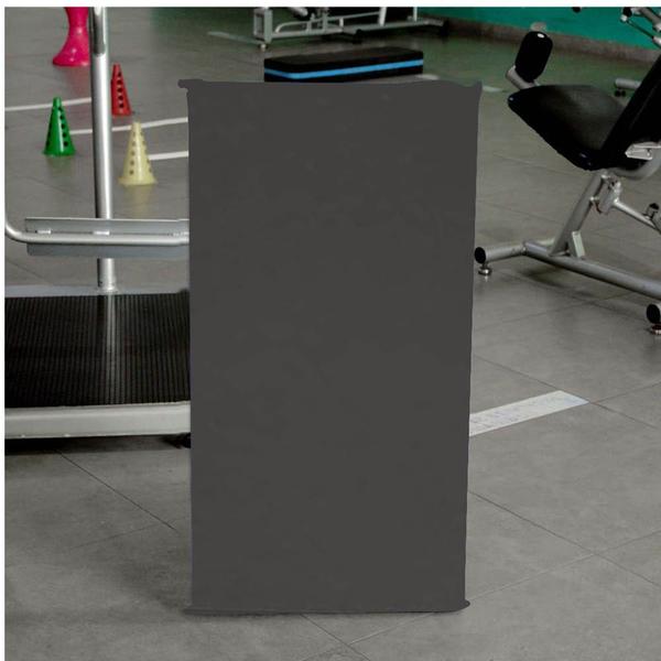 Kit 03 Colchonete Slim 95x59cm Solteiro Para Ginástica Academia Escola Sintético Chumbo - Ahz Móveis - AHAZZO MÓVEIS Imagem de Kit 03 Colchonete Slim 95x59cm Solteiro Para Ginástica Academia Escola Sintético Chumbo - Ahz Móveis
