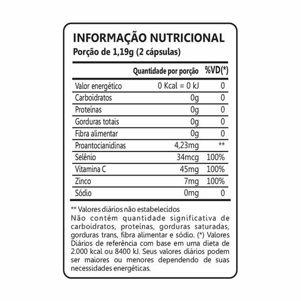 Imagem de Kit 03 Cranberry Vitamina C Selenio Zinco Anti OX 400mg 60 Capsulas Loja Maxinutri