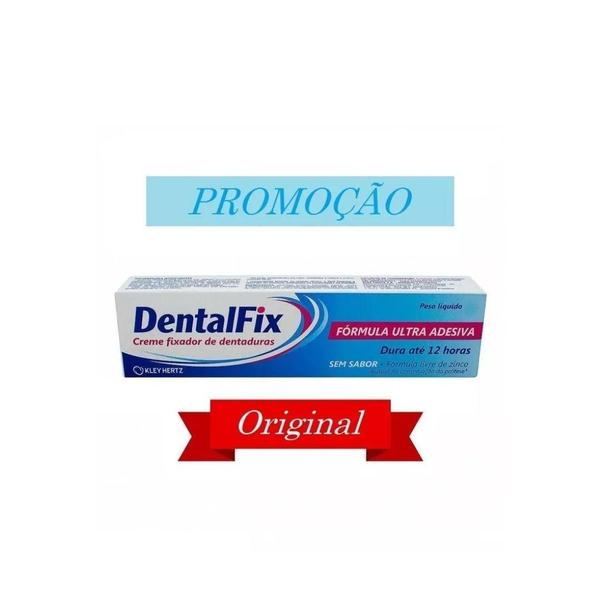 Imagem de Kit 03 Creme Fixador De Dentadura Dentalfix 40G - Kley Hertz