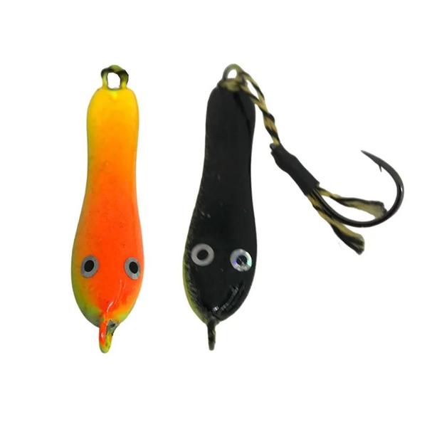 Imagem de Kit 03 Iscas Artificial HERMAN JIG Para Pesca SAPINHO 20G ARATU