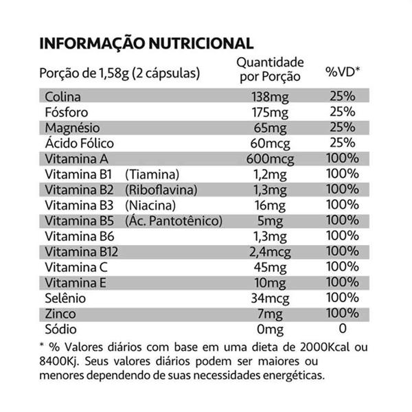 Imagem de Kit 03 Memorin Fosforo mais Vitaminas 60 Capsulas Maxinutri