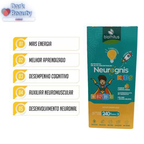 Imagem de Kit 03  Neurognis Kids 240Ml Alta Concetração -Biofhifus