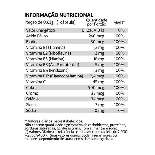 Imagem de Kit 03 Nutricaps Hair Polivitaminico 60 Capsulas Maxinutri