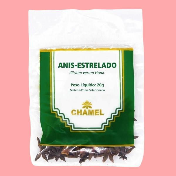 Imagem de Kit 03 Pacote de Chá de Anis Estrelado 20g - Chamel