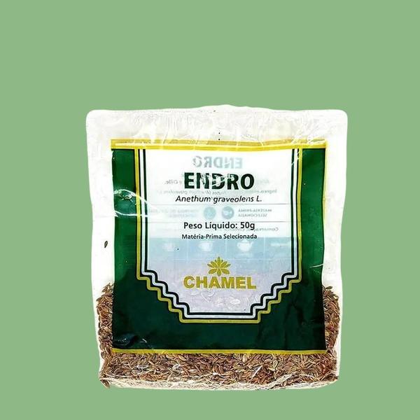 Imagem de Kit 03 Pacote De Chá De Endro 50g - Chamel